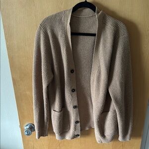 Men's Tan Sweater